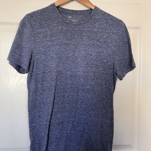 Blue short sleeved shirt